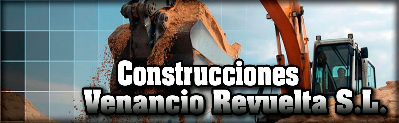 Construcciones Venancio Revuelta S.L. excavadora